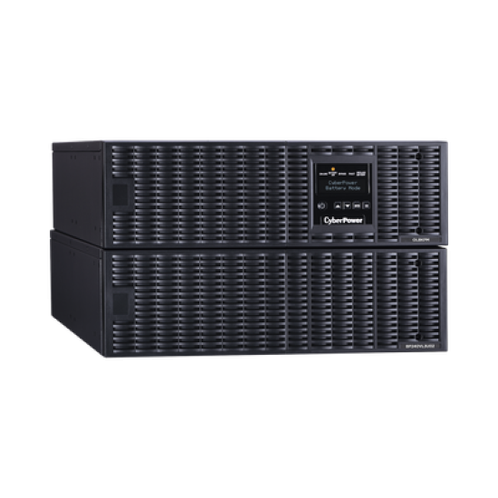 UPS de 8000 VA/ 8000 W, Online Doble Conversión, 200 - 240 Vac de Salida, Terminal Hardwired, Onda Senoidal Pura, Torre o Rack de 6 UR, Con 3 Tomas NEMA L6-30R