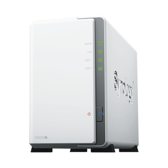 Servidor NAS de 2 Bahías / Hasta 32 TB / Servicio Nube Gratis (P2P) / Administración Remota y Respaldo Programado