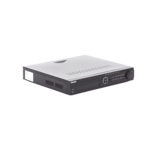 DVR 16 Canales TurboHD + 8 Canales IP / 3K/5MP / Audio por Coaxitron / Acusense / 4 Bahías de Disco Duro / Videoanalisis / 16 Entradas de Alarma