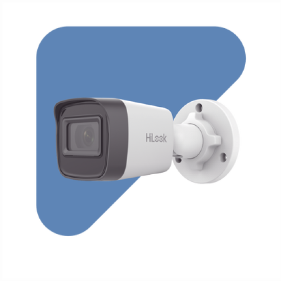 HiLook Series / Bala IP 4 Megapixel / Lente 2.8 mm / 20 mts IR / Exterior IP67 / PoE / dWDR / H.265+ / ONVIF