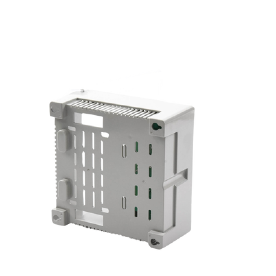 Fuente de Alimentación con Gabinete de 4 Salidas de 11 - 15 Vcc / 5 Amper /  Voltaje de Entrada: 96 - 264 Vca / Soporta Protección contra Sobrecorriente de Salida, Protección contra Cortocircuito / Led Indicador