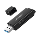 Lector de tarjetas SD portátil USB 3.0 de doble ranura / adaptador de tarjeta de memoria flash concentrador para TF SD Micro SD SDXC SDHC MMC RS-MMC Micro SDXC Micro SDHC UHS-I
