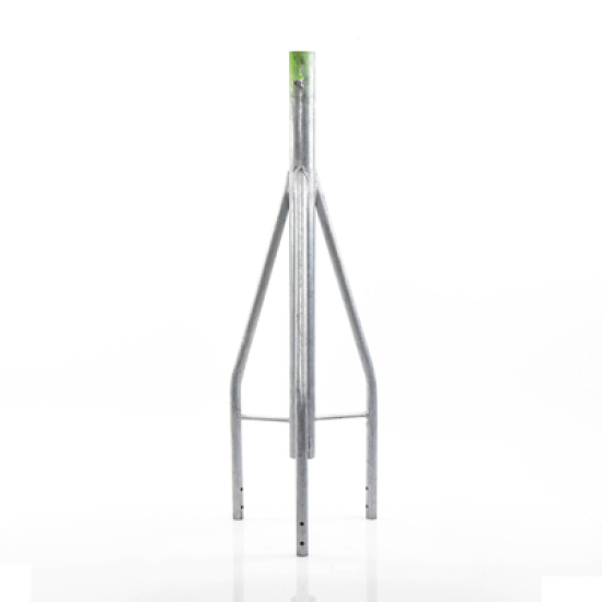 Tramo de Remate (Copete) para Tramo STZ-30 Galvanizado Electrolítico con Opresores para Pararrayo.