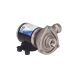 Bomba centrifuga Cyclone de baja presión a 12 Vcd, caudal de hasta 29 GPM, presión máxima de 8.7 psi, en acero inoxidable.