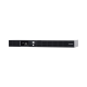 UPS de 500 VA/300 W, Topología Línea Interactiva, Entrada 120 Vca NEMA 5-15P, Tipo Rack 1 UR, Con 6 Tomas NEMA 5-15R