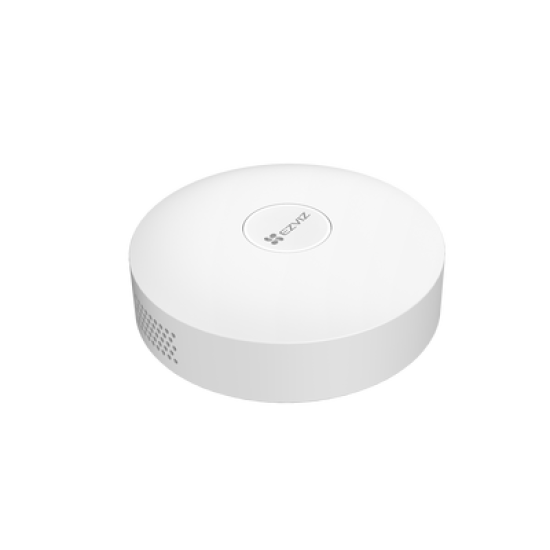 Hub Wi-Fi Para Sensores de Alarma / Soporta Hasta 32 Dispositivos / Configuración Mediante App EZVIZ / Protocolo Zigbee Para Vincular Accesorios / Alertas de Eventos Al  Instante 