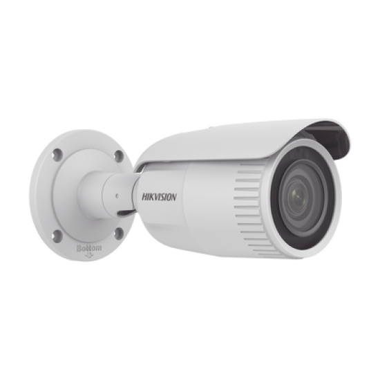 Bala IP 4 Megapixel / Lente Mot. 2.8 - 12 mm / 30 mts IR / H.265+ / Exterior IP67 / WDR 120 dB / Metal  / PoE / ONVIF 