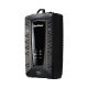 UPS de 750 VA/450 W, Topología Línea Interactiva, Entrada 120 Vca NEMA 5-15P, Tipo Gabinete Compacto, Con 12 Tomas NEMA 5-15R