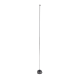Antena Movil Ajustable en Campo, Rango de Frecuencia 118-940 MHz.