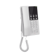 Teléfono IP Hotelero Wi-Fi, 2 líneas SIP con 2 cuentas, codec Opus, IPV4/IPV6, color blanco, con gestión en la nube GDMS
