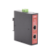 Splitter PoE IN hasta 90 W / Salida DC 12v/16V/24v o 48V / Carcasa metálica / Industrial soporte para riel DIN / Aplicaciones CCTV