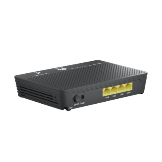 HUAWEI MiniFTTO - ONU Switch Gigabit / 4 puertos 10/100/1000Mbps + 1  PON (SC/UPC)/ Downstream 2.488 Gbps / Upstream 1.244 Gbps / modo puente / Administración Nube