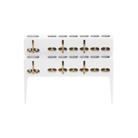 Soporte + Barra de Conexion (12/24/36 MOD) (12+2 ENTR.) IP40