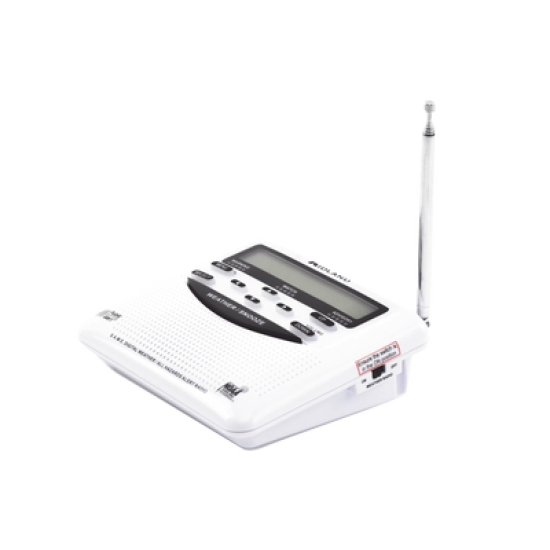 Radio receptor del Sistema de Alerta Sísmica Mexicano y meteorológico NOAA, vía radio en VHF y mediante códigos EAS-SAME