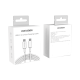 Cable USB-C a USB-C / 1 Metro / Ideal para Celulares Android / Carga Rápida 3 Amp / Carga y Sincronización de Datos / 480 Mbps / 60 Watts