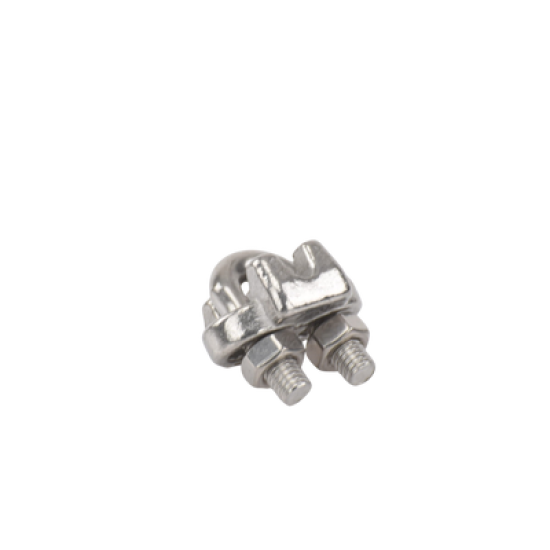 Nudo/ Perro/ Abrazadera Acero Forjado para Cable de 1/8