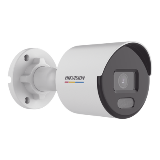 Bala IP 4 Megapixel / ACUSENSE Lite (Detección de Movimiento en Humanos y Vehículos)  / Lente 2.8 mm / Luz Blanca 30 mts / Imagen a Color 24/7 / Exterior IP67 /  WDR 120 dB / PoE / ONVIF 