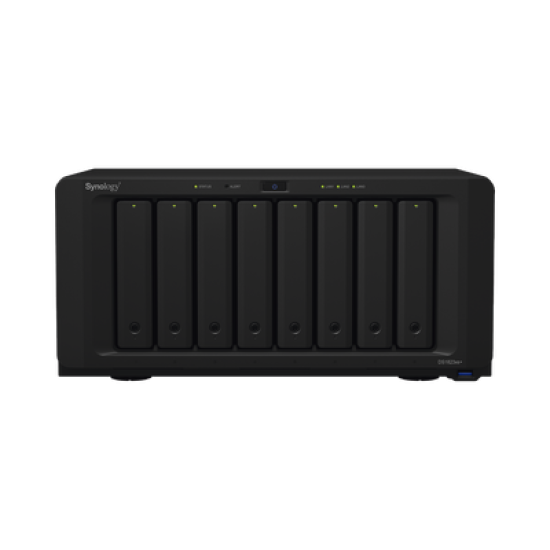 Servidor NAS de escritorio con 8 bahías / Expansible a 18 bahías / Hasta 256 TB / 8GB de RAM