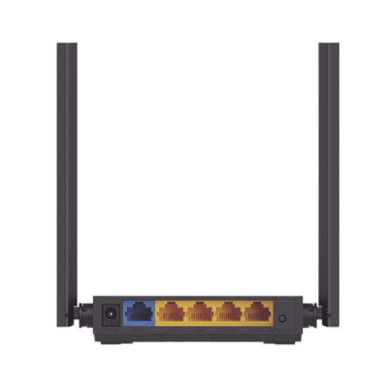 Router Inalámbrico doble banda AC, 2.4 GHz y 5 GHz Hasta 1200 Mbps, 4 antenas externas omnidireccional, 4 Puertos LAN 10/100 Mbps, 1 Puerto WAN 10/100 Mbps, Versión 6