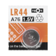 Batería Alcalina tipo LR44 (de botón) de 1.5 V 110 mAh 