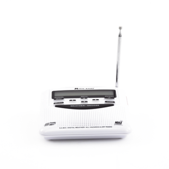 Radio receptor del Sistema de Alerta Sísmica Mexicano y meteorológico NOAA, vía radio en VHF y mediante códigos EAS-SAME