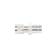 Adaptador en Línea, de Conector Mini UHF Macho a BNC Hembra, Níquel/ Oro/ Teflón.