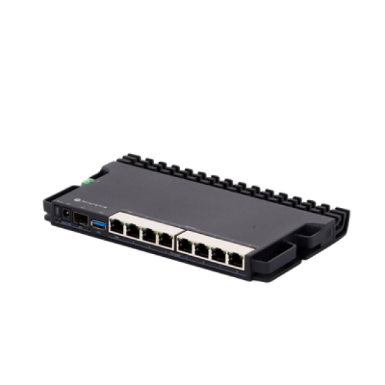 RB5009UPr+S+IN 8 puertos PoE in/out, 1 SFP+, Solo RouterOS v7