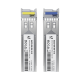 UFiber Módulo SFP, transceptor MiniGibic MonoModo 1.25 Gbps, distancia 3km, Simplex, un conector LC, incluye 2 tranceptores