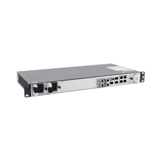 OLT GPON OptiXAccess 4 Puertos con Módulos C+, 4 Puertos Uplink (10GE/GE), Hasta 256 ONTs, 2 Fuentes de Alimentación AC, 1 UR