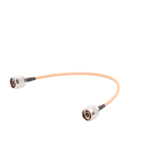 Jumper con Cable LP142 de 30 cm, con Conectores N Macho a N Macho.