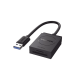 Lector de tarjetas USB-A 3.0 a MicroSD (TF) / SD | 5Gbps | Soporta hasta 2TB | Soporta Windows/Mac OS/Linux/Android | Lectura de Tarjetas Simultánea | No Requiere Controlador | Cable de 15cm.