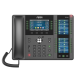 Teléfono IP ideal para recepción hasta 20 líneas SIP, PoE, 106 botones DSS, Bluetooth integrado para diademas, puertos Gigabit, soporta recepción video