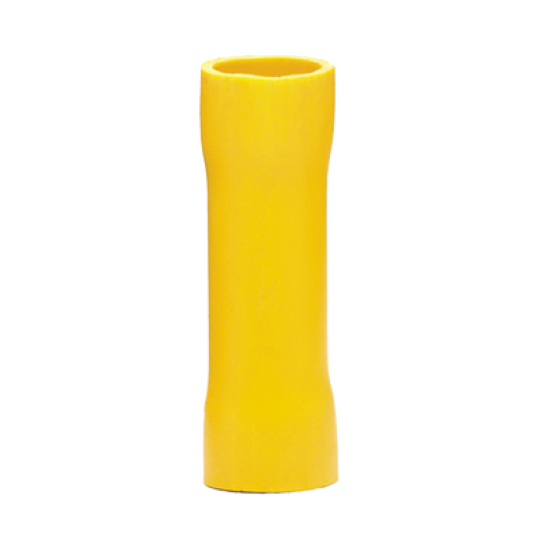Conector a tope aislado / 12-10 AWG / Amarillo / Paquete de 25 piezas. 