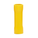Conector a tope aislado / 12-10 AWG / Amarillo / Paquete de 25 piezas. 