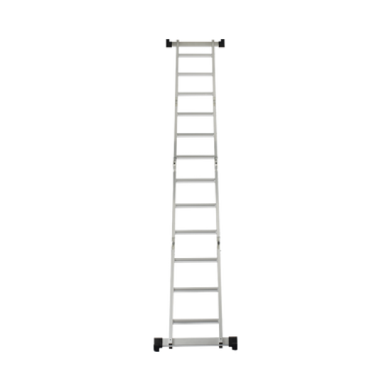 Escalera Multiposiciones de Aluminio de 3.52 Metros, Soporta 150 kg