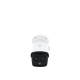 Bala IP Dual / Térmica 6.9 mm (256 x 192) / Óptico 6.4 mm (4 Megapixel) / 30 mts IR / Exterior IP67 / PoE / Termométrica / Detección de Temperatura / Sirena y Luz Intermitente Integrada / Micro SD