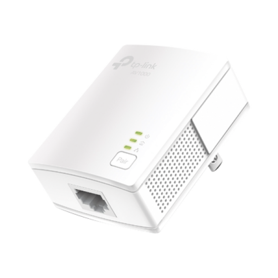 Kit Adaptador Powerline Gigabit Ethernet/ Tecnologia HomePlug AV2 / Puertos 1000Mbps / Plug and Play / hasta 300 M dentro de casa / 1 Puerto 10/100/1000 Mbps / Tamaño ultra compacto