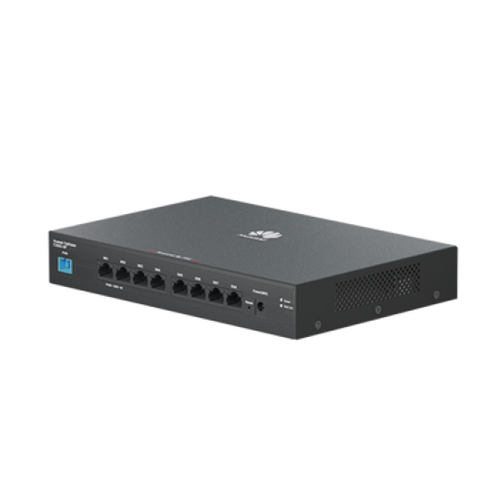 HUAWEI MiniFTTO - ONU Switch Gigabit PoE / 8 puertos 10/100/1000Mbps PoE + 1  PON (SC/UPC)/ Downstream 2.488 Gbps / Upstream 1.244 Gbps / modo puente / 120 W/ Administración Nube