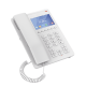 Teléfono IP Hotelero con pantalla LCD a color, 2 líneas SIP con 2 cuentas, codec Opus, IPV4/IPV6, color blanco, con gestión en la nube GDMS
