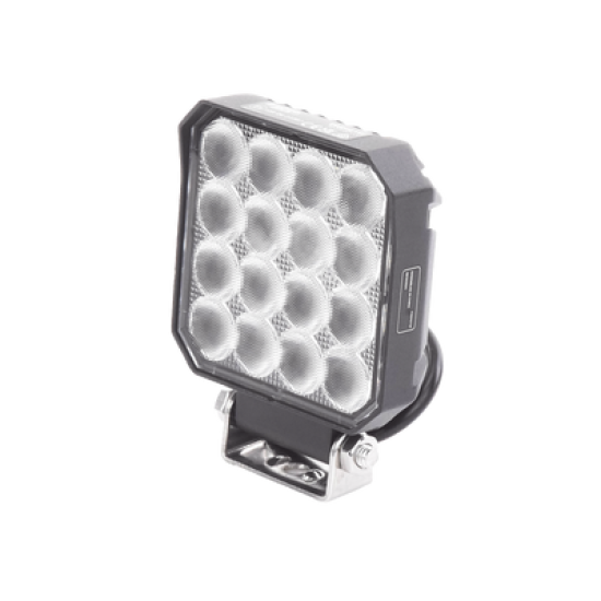 Luz de Trabajo Ultra brillante, 16 LED, 1655 Lúmenes, 12-24 Vcd