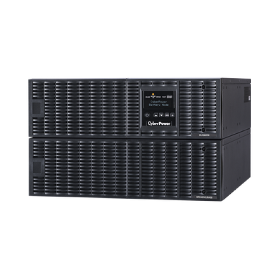 UPS de 10000 VA/10000 W, Online Doble Conversión, 200 - 240 Vac de Entrada, 200 - 240 Vac de Salida, Terminal Hardwired, Onda Senoidal Pura, Torre o Rack de 6 UR, Con 3 Tomas NEMA L6-30R