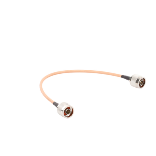 Jumper con Cable LP142 de 30 cm, con Conectores N Macho a N Macho.