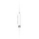 Punto de Acceso Súper WiFi 6 y PTMP para Exterior, Hasta 250 m de Cobertura, Doble Banda Simultanea, 574 Mbps en 2.4 GHz y 1.2 Gbps en 5GHz, 256 Usuarios Concurrentes  por Banda,  Administración en Nube Gratis con INSIGHTS