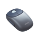 Mouse Inalámbrico  FUNï¼‹ / Recargable / 2.4G & Bluetooth / 4 Niveles de DPI / Silencioso / Ergonómico / 5 Botones / Compatible con Windows, macOS 10.5, Android iOS Linux y Chrome OS / Color Azul