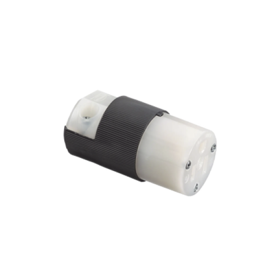 Conector Entrada Recta/ 15A 125V/ 2 Polos 3 Hilos/ Nema 5-15R/ Grado Industrial- Comercial.