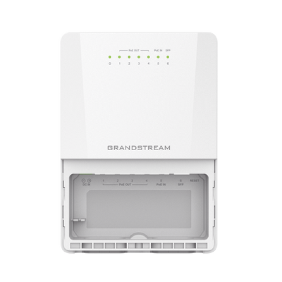 Switch PoE Lite administrable para exteriores de 6 puertos (5GE+1SFP) / Clasificación IP66 a prueba de polvo y agua  