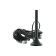 Antena Mini de Montaje Magnético, con cable RG174 y conector SMA macho | Rango de Frecuencias 700-960 MHz, 1710-2270 MHz | Ganancia Máxima 3.1 dB