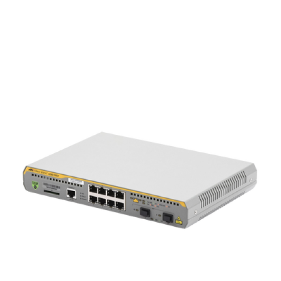 Switch Administrable Capa 3, 8 puertos 10/100/1000 Mbps + 2 puertos SFP Gigabit