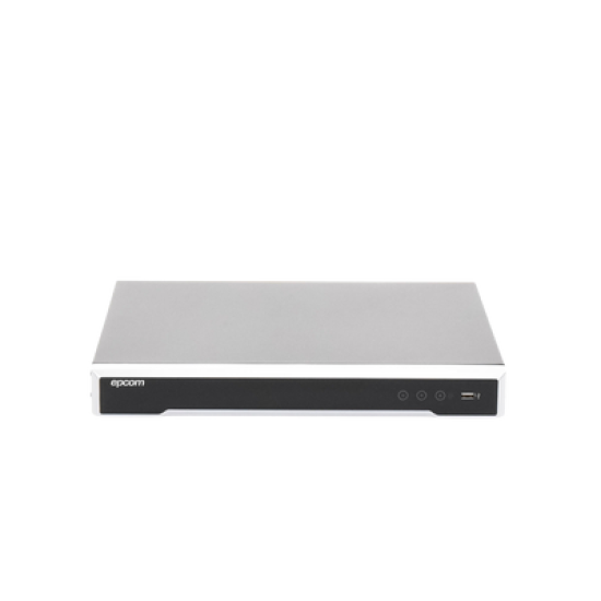 DVR 16 Canales TurboHD + 16 Canales IP / 8 Megapixel (4K) / Acusense (Evita Falsas Alarmas) / Audio por Coaxitron / 2 Bahías de Disco Duro / Salida de Video en 4K / 8 Entradas de Alarma / 4 Salidas de Alarma / H.265+
