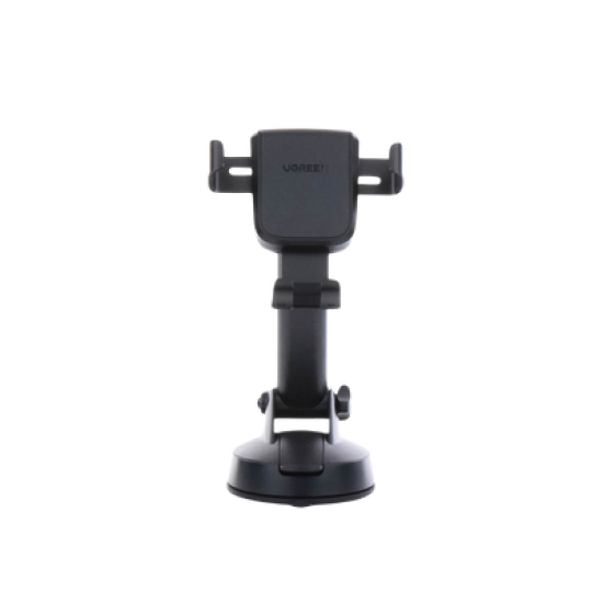 Soporte de Celular para Automóvil con Ventosa / Diseño de Sujecion en Triangulo / Ajustable 270° / Rotable / Estirable / Amplia Compatibilidad con dispositivos de 4'' a 7'' / Color Negro